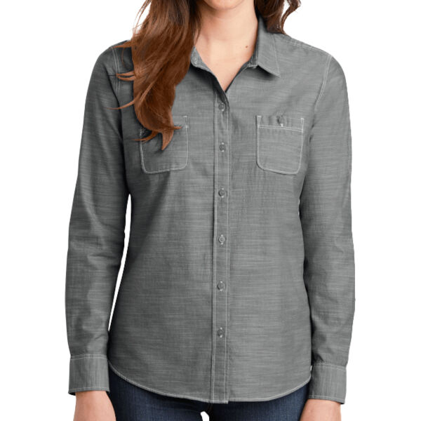 Women's Slub Chambray Shirt Thumbnail